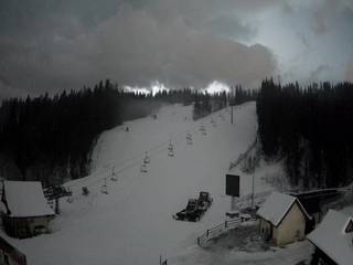 SKI SUCHE - widok na stok