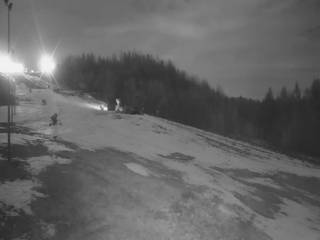 Góra Żar - widok panoramiczny na Beskidy