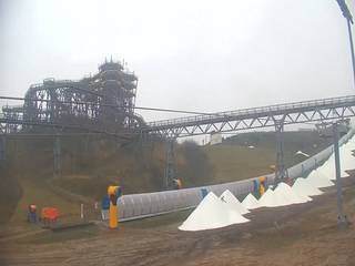 Kurza Góra - widok na stok i wieżę