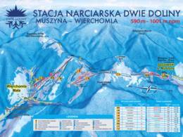 Skigebied Dwie Doliny – Wierchomla Mała/Szczawnik (Piwniczna-Zdrój/Muszyna)