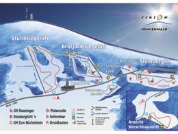 Skigebied Steinberglift – Langfurth (Schöfweg)