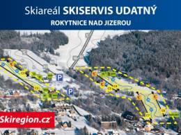 Skigebied Udatný