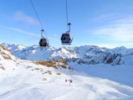 Skigebied Kaunertaler Gletscher (Kaunertal-gletsjer)