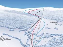 Skigebied Le Pâquier – Crêt-du-Puy