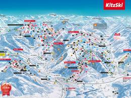 Pistekaart Kitzbühel/Kirchberg – KitzSki