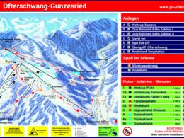 Pistekaart Ofterschwang/Gunzesried – Ofterschwanger Horn