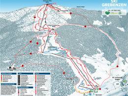 Pistekaart Grebenzen – St. Lambrecht