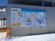 Informatiebord bij de stoeltjeslift Thurntaler