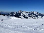 Uitzicht vanaf de Sudelfeldkopf naar de Wendelstein