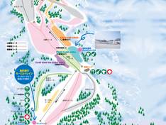 Pistekaart Aizu Kogen Nango