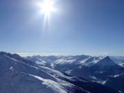 Uitzicht vanaf het hoogste punt op de Gueser Kopf