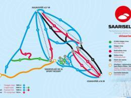 Skigebied Saariselkä