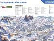Pistekaart Gröden (Val Gardena)