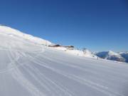 Brede en uitstekend geprepareerde pistes wachten op de skiërs in het skigebied Gargellen