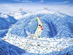 Pistekaart Bačova Roveň – Vyšná Boca