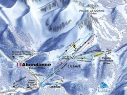Skigebied L'Essert – Abondance
