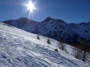 Uitzicht over het skigebied bij het St. Jakob