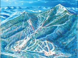 Pistekaart Whiteface – Lake Placid