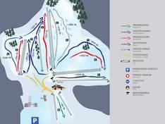 Pistekaart Liepkalnis – Vilnius (Žiemos trasa)