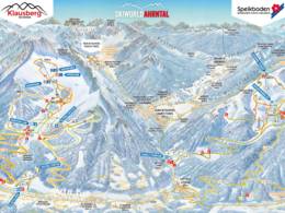 Pistekaart Klausberg – Steinhaus