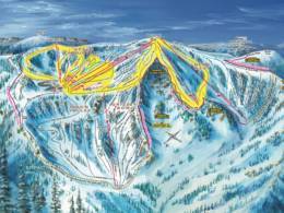 Skigebied Bear Valley