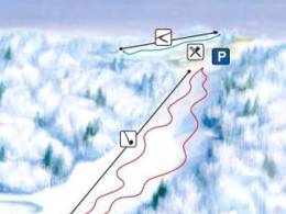 Skigebied Kaķīškalns