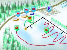 Pistekaart Kotlinka – Szymbark