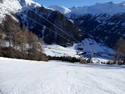 Piste nr. 20 met zespersoonsstoeltjeslift Glocknerblick