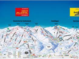 Pistekaart Kaltenbach – Hochzillertal/Hochfügen (SKi-optimal)