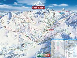 Pistekaart Obertauern