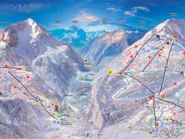 Pistekaart Biberwier – Marienberg