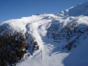 Steile afdaling vanaf Cimaross