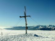 Kruis op de top van de Rosenkranzhöhe 