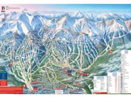 Pistekaart Breckenridge