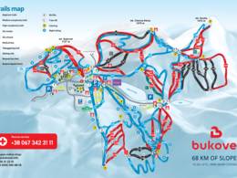Skigebied Bukovel