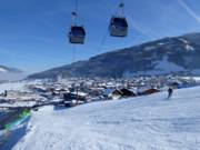 Begin van de MK Maiskogelbahn in Kaprun