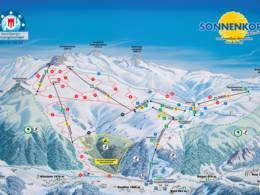 Pistekaart Sonnenkopf – Klösterle