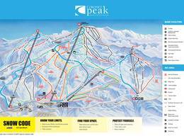 Skigebied Coronet Peak