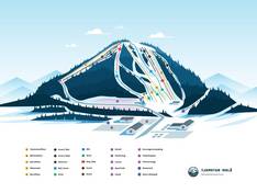 Pistekaart Tjamstanbackarna – Malå