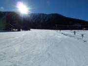 Oefenweide in de buurt van het dal (Feistritzlift)
