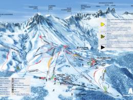 Skigebied Albiez-Montrond