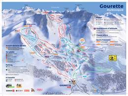 Skigebied Gourette (Eaux Bonnes)