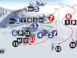 Pistekaart Zviedru Cepure