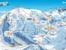 Pistekaart Paganella – Andalo