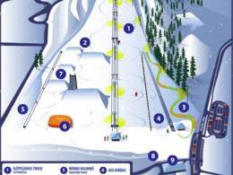 Skigebied Ski Hill "Lemberga Hūte" – Ventspils