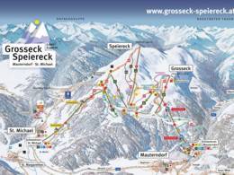 Pistekaart Grosseck/Speiereck – Mauterndorf/St. Michael