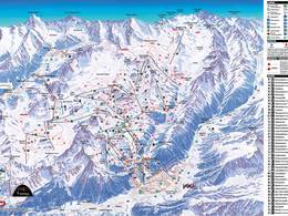 Pistekaart Ischgl/Samnaun – Silvretta Arena