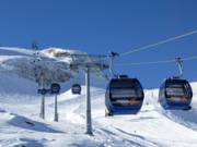 De 10-persoons gondel Gefrorene Wand is een absoluut hoogtepunt