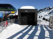 Verzorgde wc's bij de stoeltjeslift Frühmesser X-Press