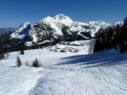 Uitzicht op de Tressdorferalm